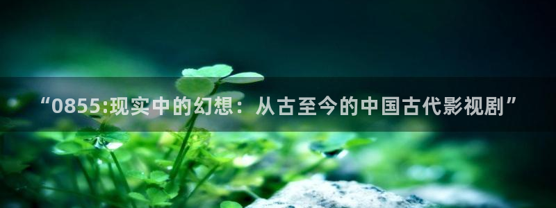 青丝电影在线播放完整版：“0855:现实中的幻想：从古至今的中国古代影视剧”